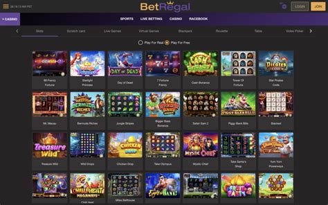 Betregal casino online
